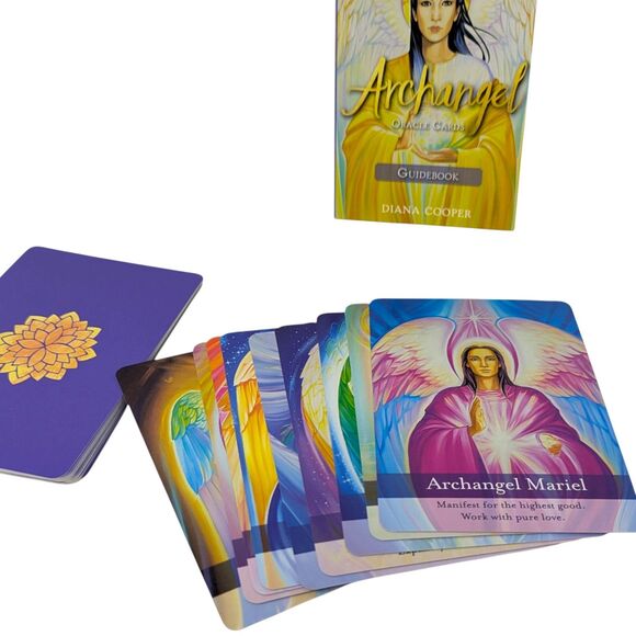 Archangel Oracle Cards: Diana Cooper 44-Card Divination Deck - Picture 2 of 5